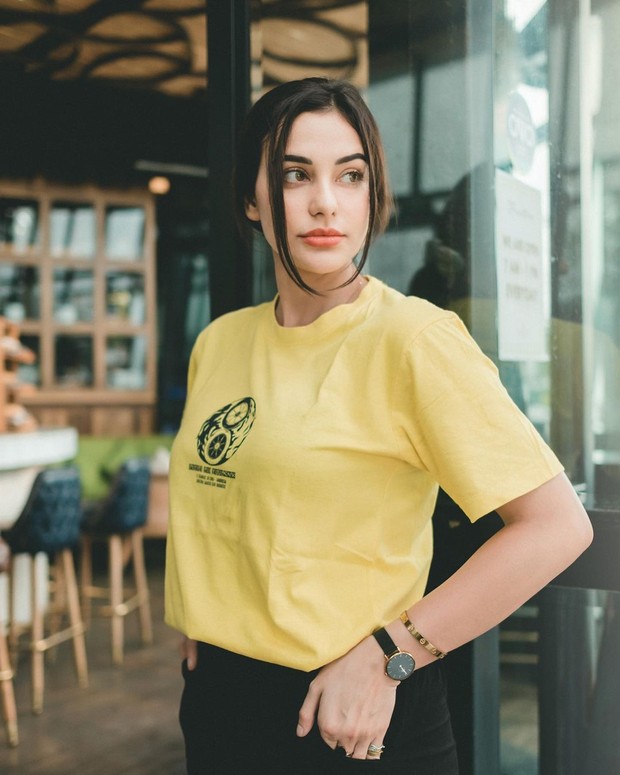 Nora Alexandra/instagram.com/ncdpapl Nora Alexandra memiliki wajah flawless yang merona/instagram.com/ncdpapl