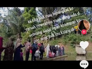 Seserahan ala Sunda, Bawa Pisang, Kerupuk sampai Rengginang Pakai Pikulan