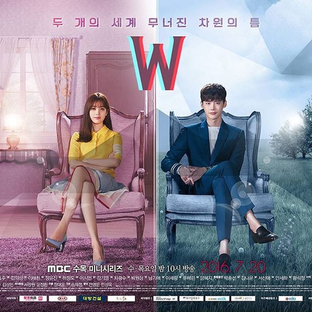 W: Two Worlds Apart official poster / asianwiki.com W: Two Worlds Apart official poster / asianwiki.com