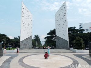 Begini Wajah Baru Monumen Perjuangan di Bandung