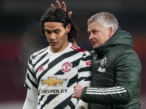 Nasihat Solskjaer untuk Edinson Cavani