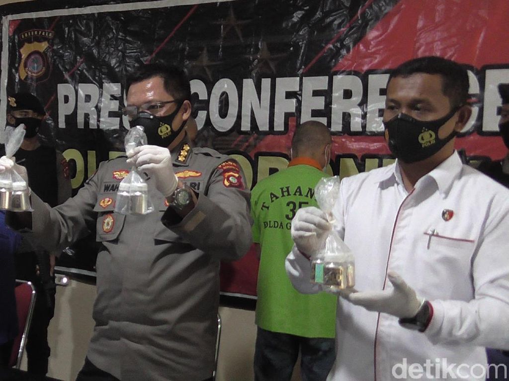 Polisi Gagalkan Penjualan Merkuri Ilegal ke Penambang Emas di Gorontalo Polisi Gagalkan Penjualan Merkuri Ilegal ke Penambang Emas di Gorontalo