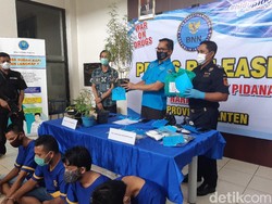 Pegiat Lingkar Ganja Nusantara Ditangkap BNN Banten