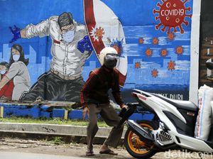 Edukasi Lewat Mural Gencar, Kasus Corona Tembus Satu Juta Edukasi Lewat Mural Gencar, Kasus Corona Tembus Satu Juta