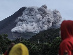 Suasana Saat Sirene Bahaya Merapi Erupsi Meraung