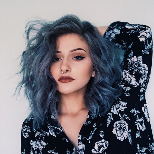 Foto:Smoky Blue/freepik.com/ Tren Warna Rambut 2021