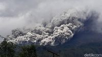 Potret Awan Panas dari Erupsi Gunung Merapi