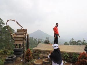 Bukan Dieng, Ini Gunung Piramid Garut