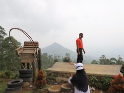 Bukan Dieng, Ini Gunung Piramid Garut
