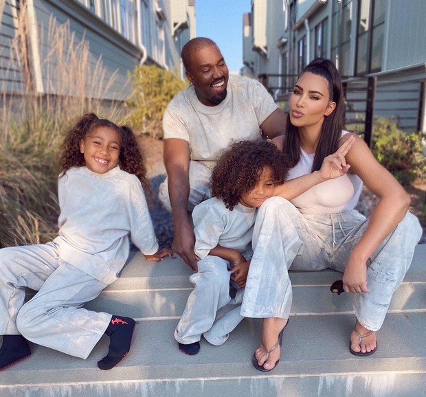 Keluarga Kanye West dan Kim Kardhasian