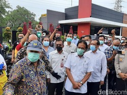 Menteri ATR-Menteri PUPR Cek Tata Ruang di Grand Kota Bintang Bekasi