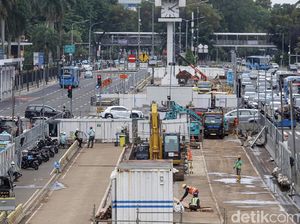 Nggak Sabar Naik MRT Sampai Harmoni? Begini Progres Pembangunannya