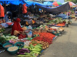 DKI PPKM Level 2, Pedagang Pasar: Yang Beli Mulai Naik, Tiarap Lagi