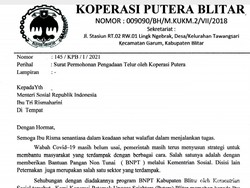 Peternak Ayam Blitar Surati Mensos Minta Telur Diserap Sebagai BPNT