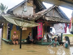 518 Keluarga Terdampak Banjir di Pandeglang Banten