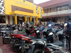 Balap Liar di Kota Probolinggo Dibubarkan, Puluhan Motor Diamankan