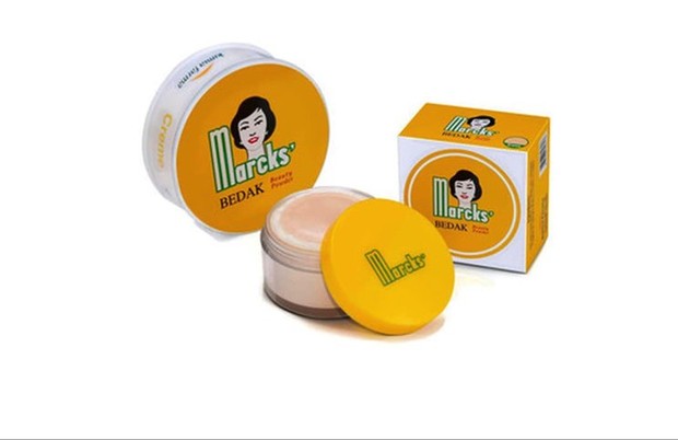 Bedak Marcks/Photo Iklan Produk bedak