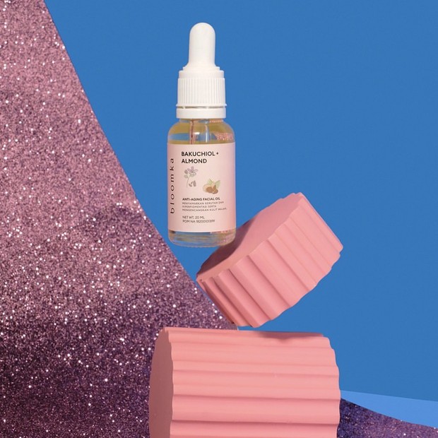 Bloomka Bakuchiol + Almond Anti Aging Facial Oil