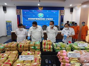 BNN Ungkap Alur Penyelundupan 211 Kg Sabu di Sumsel dan Aceh