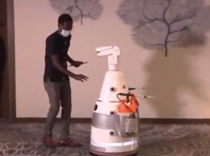 Canggih! Jepang Kirim Robot ke Kenya untuk Perangi Covid-19