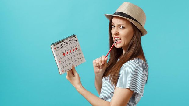 Ilustrasi menstruasi