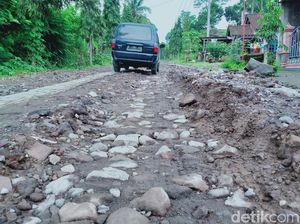 Jalur Evakuasi Gunung Merapi Klaten Rusak di Tengah Fase Erupsi