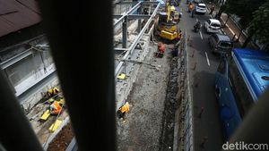 Tengok Kawasan Stasiun Palmerah yang Terus Ditata