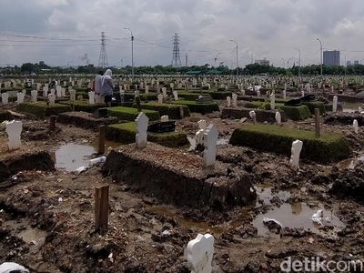 Lahan Pemakaman COVID-19 di Surabaya Sudah Terpakai 3 Blok