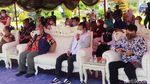 Legenda Persib Lord Atep Ikut Vaksinasi di Cianjur