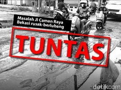 Before-After Perbaikan Jl Caman Raya Bekasi: Dulu Rusak kini Mulus