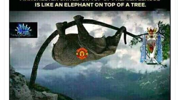 Meme Kocak MU Cuma Sebentar di Puncak