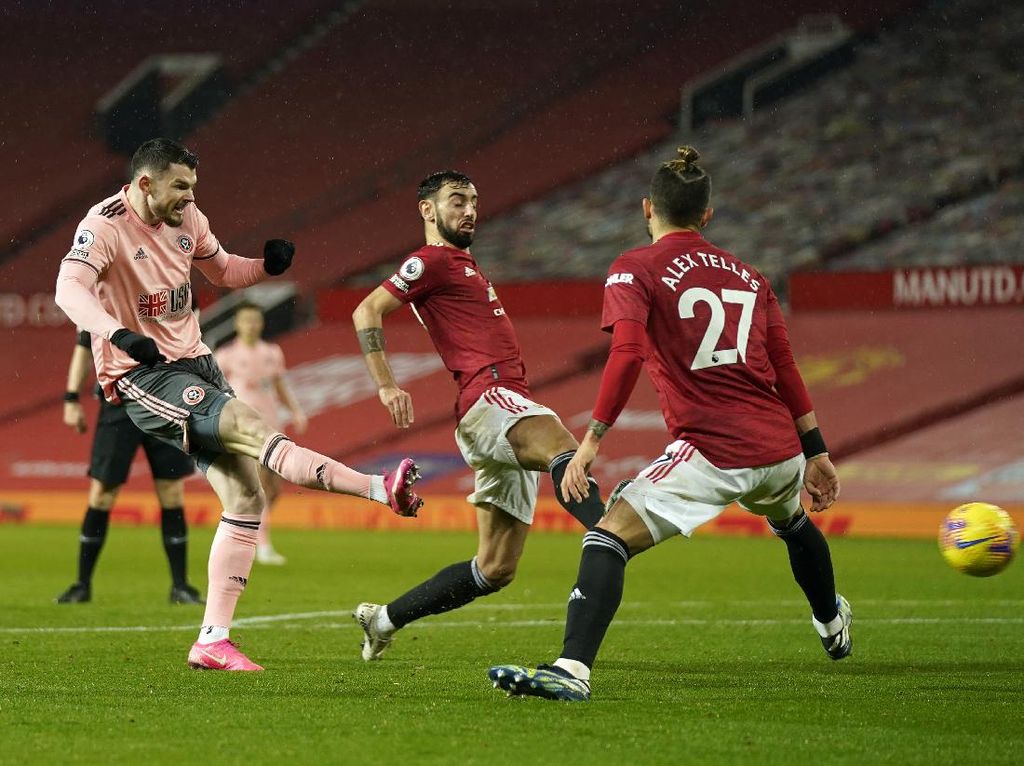 Dikalahkan Sheffield, Manchester United Terdiam Dikalahkan Sheffield, Manchester United Terdiam