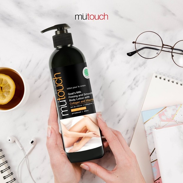 MuTouch Goat’s Milk Body Lotion Collagen and Vit E