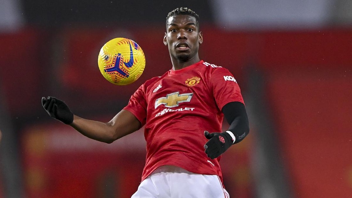 Gelandang Man United Paul Pogba belum akan comeback dalam waktu dekat. (Foto: Laurence Griffiths/AP/Pool)