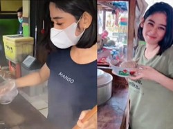 Viral Penjual Mie Ayam Bakso Cantik di Sentul, Netizen: Langsung OTW!
