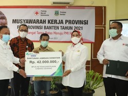 PMI Banten Jamin Perlindungan Relawan Melalui BPJS Ketenagakerjaan