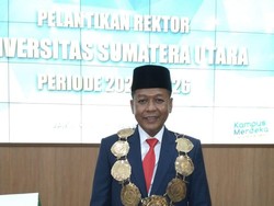 Sempat Tersandung Isu Self-Plagiarism, Rektor USU Terpilih Resmi Dilantik