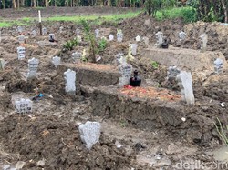 TPU Babat Jerawat Surabaya untuk Jenazah Pasien COVID-19 Tersisa Satu Blok