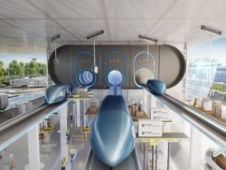 Virgin Hyperloop, Secepat Pesawat Udara, Senyaman Mobil