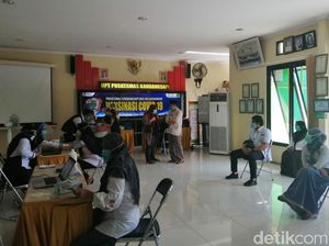 1.544 SDM Kesehatan Kota Pasuruan Divaksin Hari ini