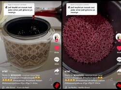 Netizen Masak Nasi Pakai Anggur Merah, Nasinya Kayak Tape Ketan!