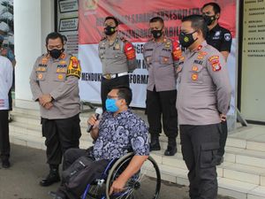 Wujudkan Program Kapolri, Polres Tangsel Bangun Fasilitas Ramah Disabilitas Wujudkan Program Kapolri, Polres Tangsel Bangun Fasilitas Ramah Disabilitas