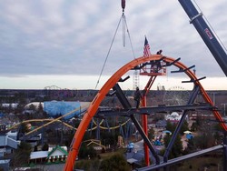 Menanti Pembukaan Roller Coaster Single Rail Paling Cepat di Dunia