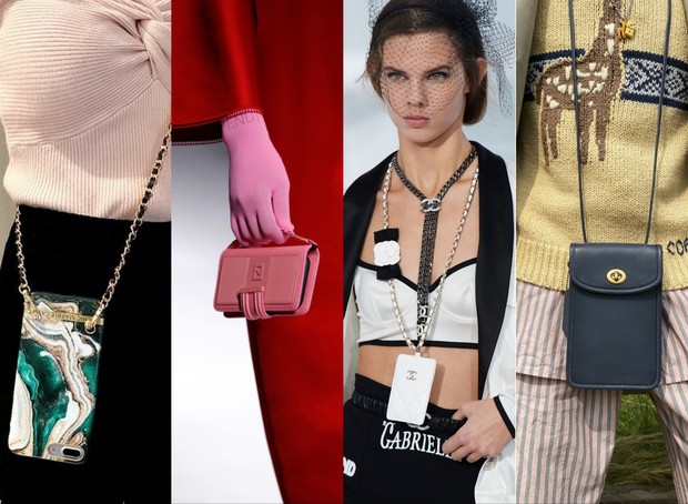 Terbuat dari beragam material/Foto: Pinterest.com/aliexpress, https://purseblog.com Phone pouch