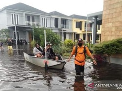 Banjir di Banjarmasin Mulai Surut, BPDB Lakukan Pembenahan