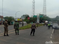 Kasus Corona Meningkat, Aparat Sekat Wisatawan ke Pangandaran