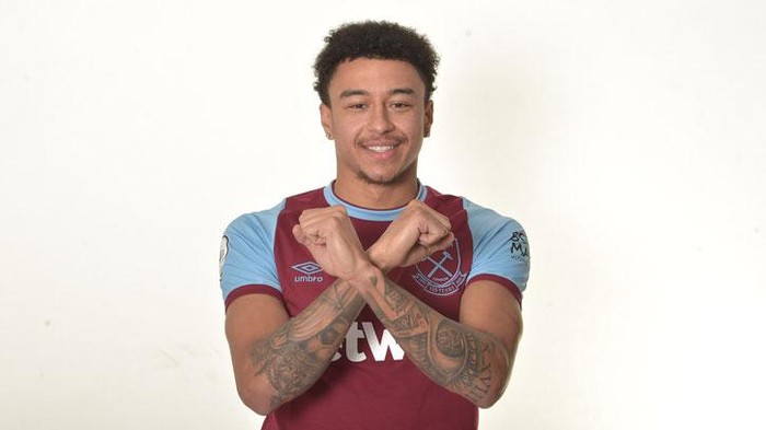 Jesse Lingard resmi bergabung ke West Ham United sebagai pemain pinjaman dari Manchester United, Jumat (29/1/2021).