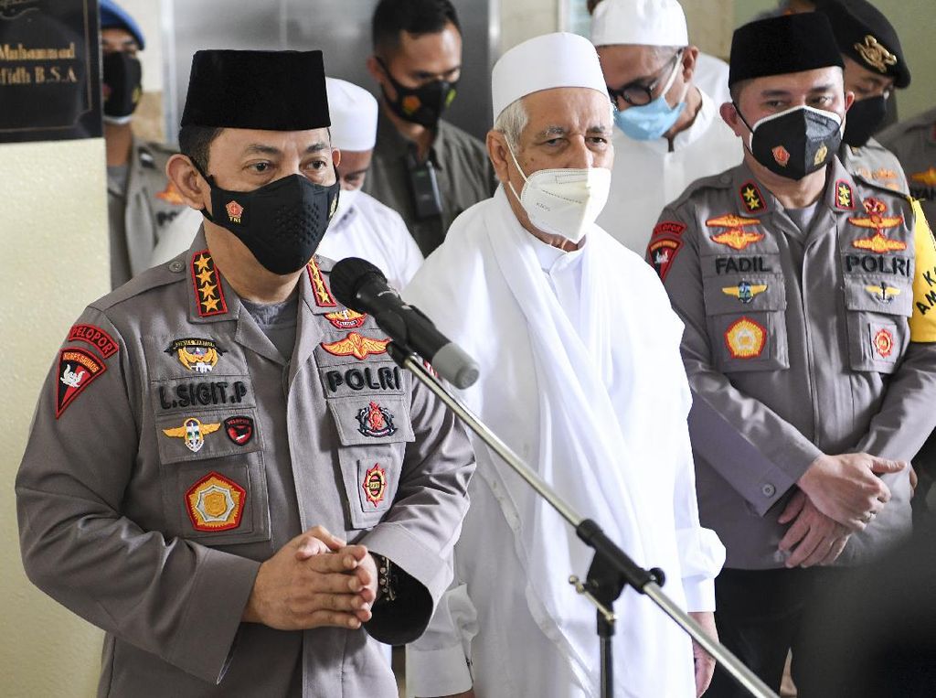 Potret Kapolri Jenderal Listyo Sigit Silaturahmi ke DPP Rabithah Alawiyah