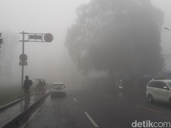 Waspada, Kawasan Puncak Bogor Gerimis dan Berkabut