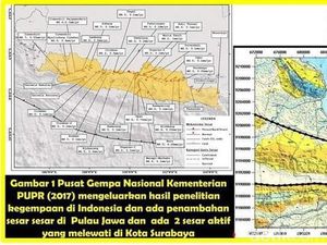 Pakar Geologi ITS Sebut Surabaya Dilewati Dua Sesar dan Ingatkan Potensi Gempa Pakar Geologi ITS Sebut Surabaya Dilewati Dua Sesar dan Ingatkan Potensi Gempa